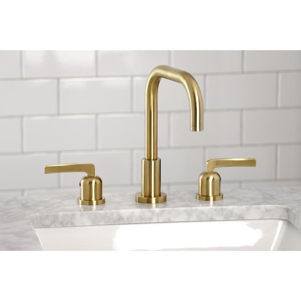 FSC8933EFL Centurion Widespread Bathroom Faucet W/ Brass Pop-Up, Brass